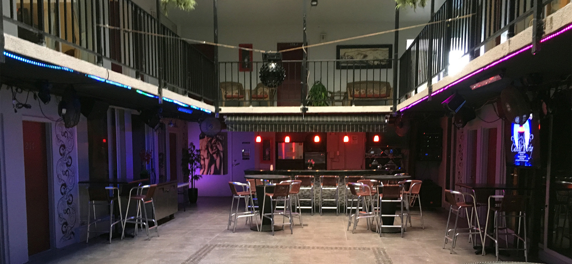 Lfestyle lounge and bar area