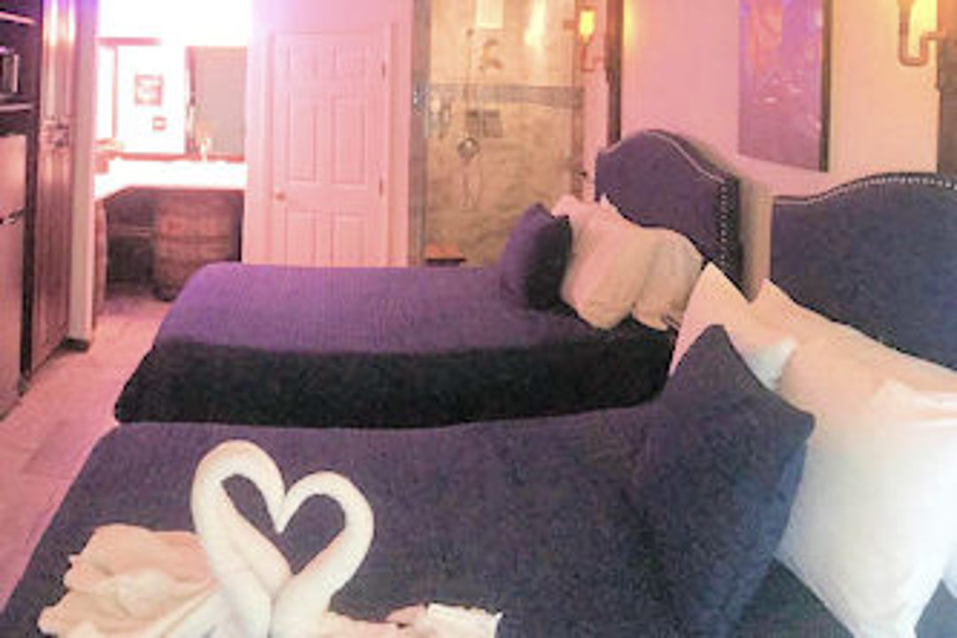Guest room interior
