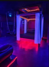 Hotspot Parties BDSM playroom with suspension equipment in Pierson, Florida