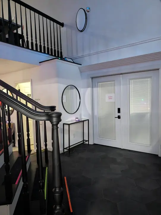Interior foyer and staircase