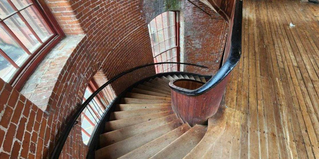 Historic staircase leading