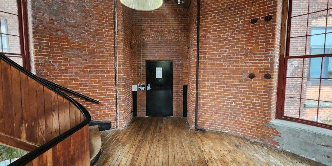 Brick entrance