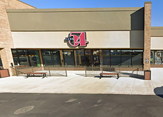 Club 54 exterior, a venue used by Angel Entertainment in Sterling Heights, Michigan