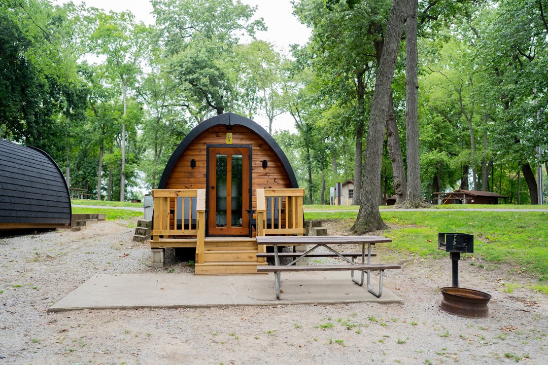 Wooden cabin