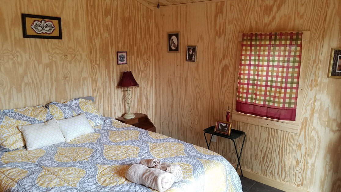 Furnished cabin interior