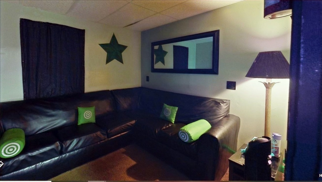 Green Room private lounge