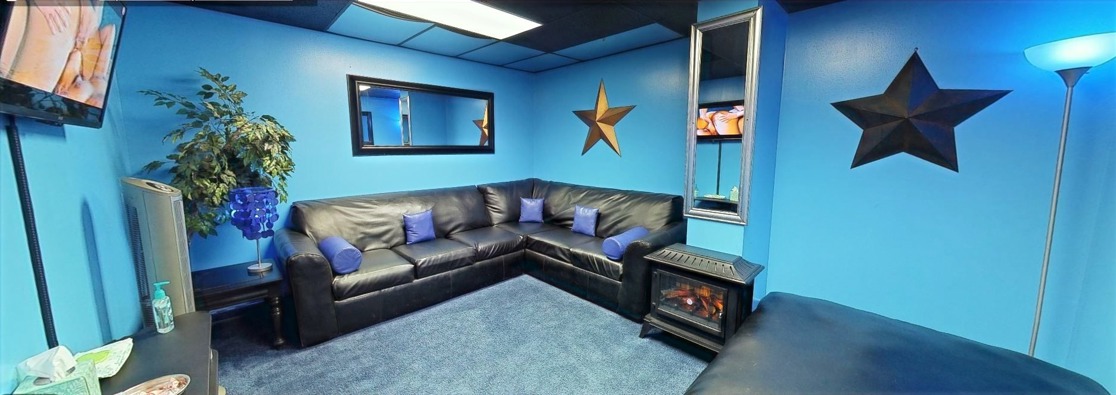 Blue Room private lounge