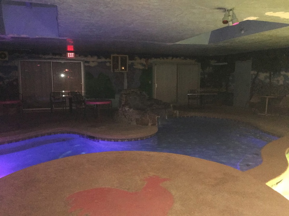 Indoor pool area