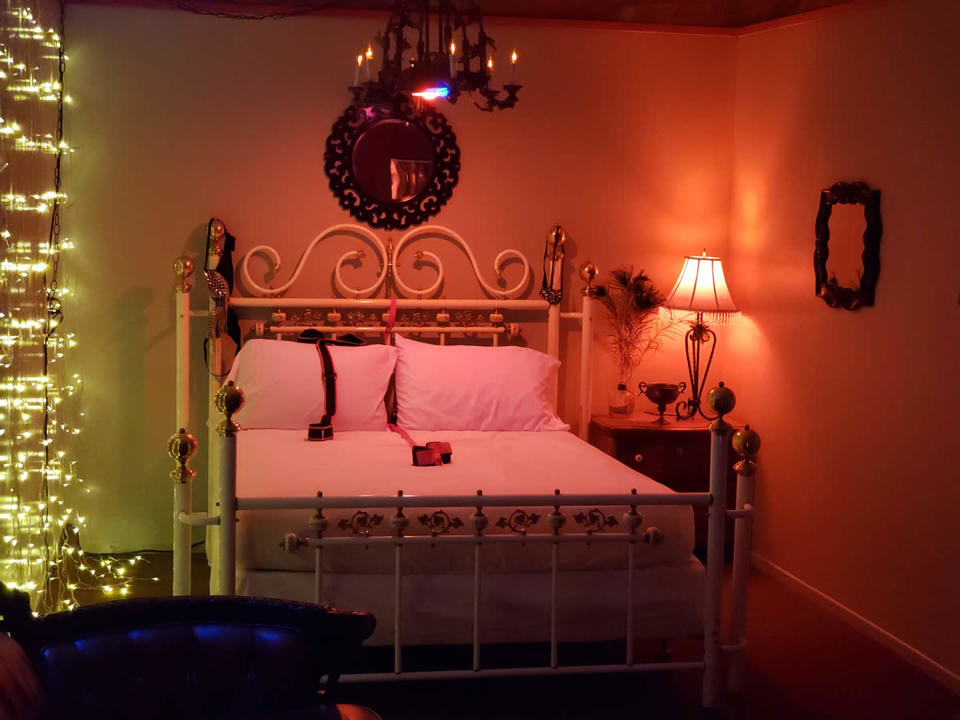 Victorian Room with decorative bed