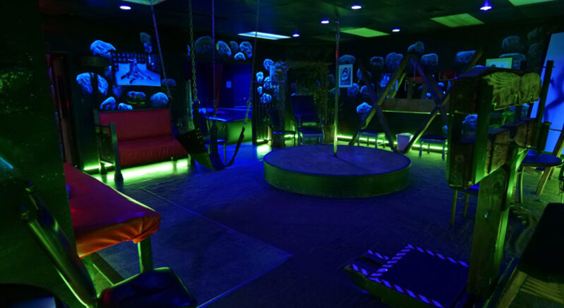 Interior with themed equipment