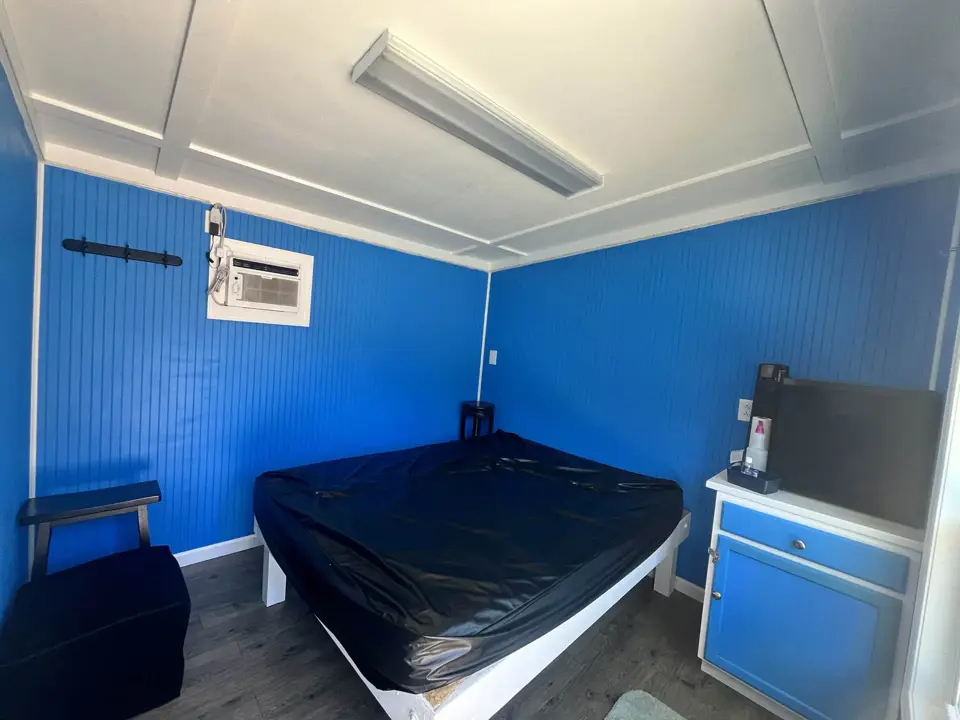 Blue Room interior