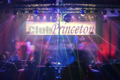 Club Princeton dance floor with colorful lighting in Columbus, Ohio