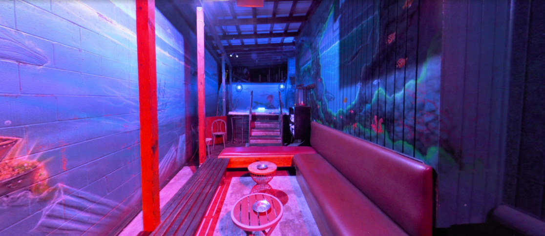 The Velvet Rope outdoor lounge