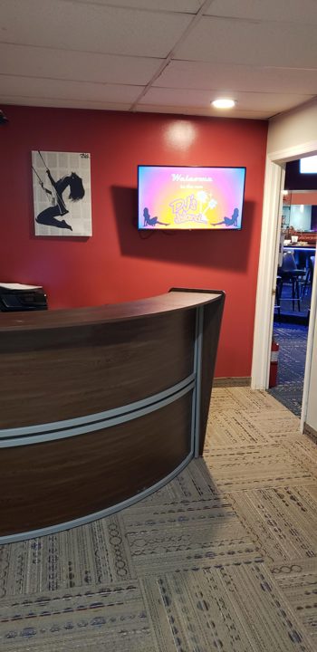 Reception area