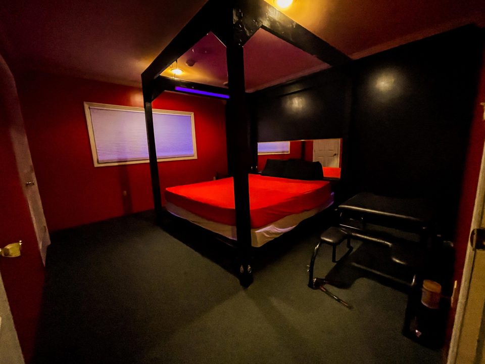 Private bedroom play room